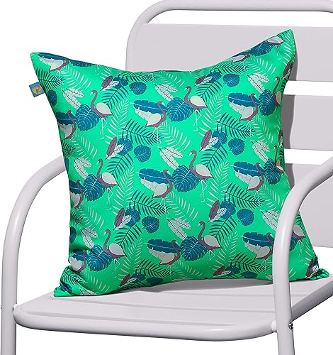 Miniatura 10 de Duck Covers Almohadas decorativas resistentes al agua, 18 x 18 pulgadas, paquete de 2, mosaico de piedra lunar