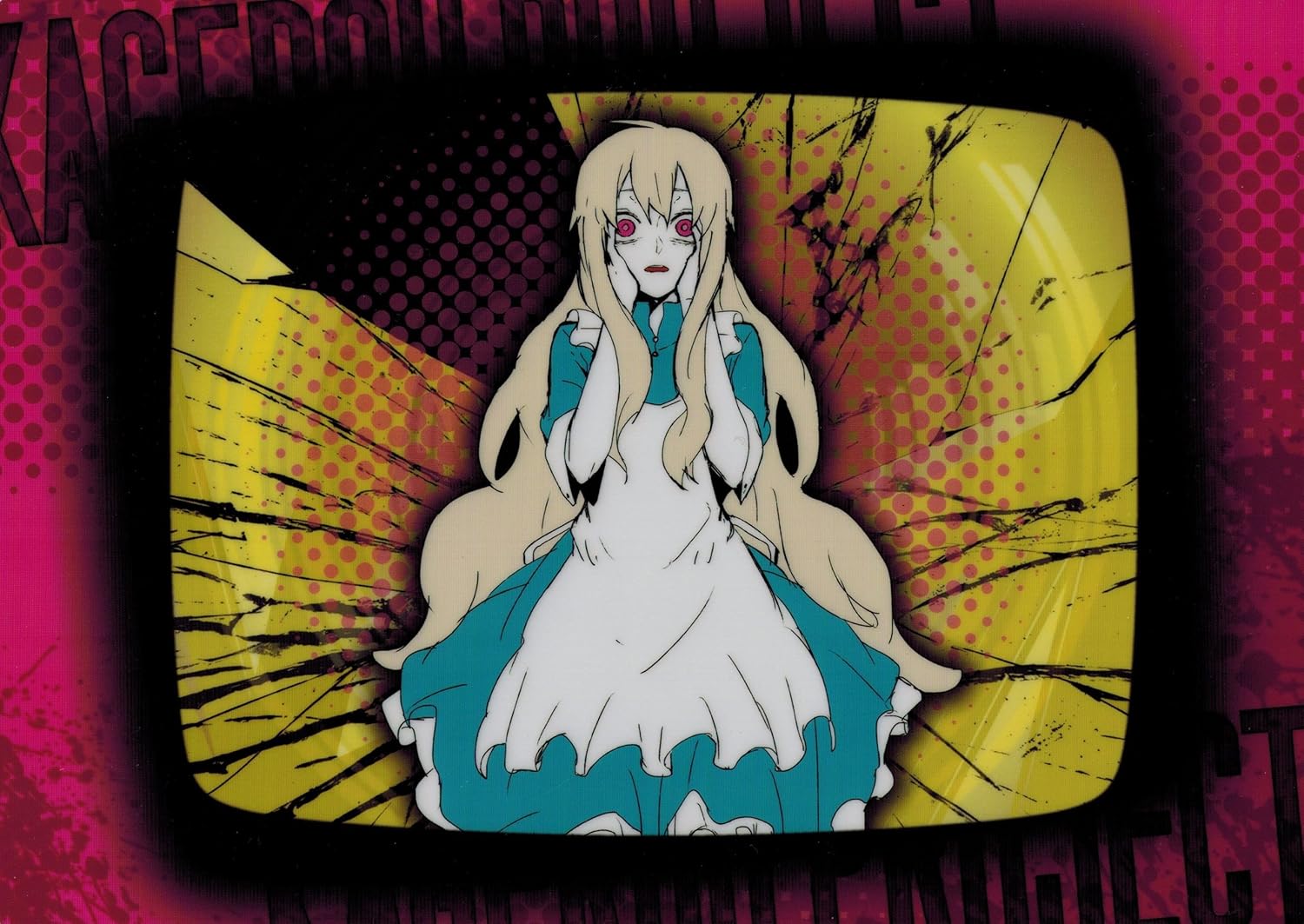 カゲロウプロジェクト 定番から日本未入荷 カゲプロ下敷き マリー