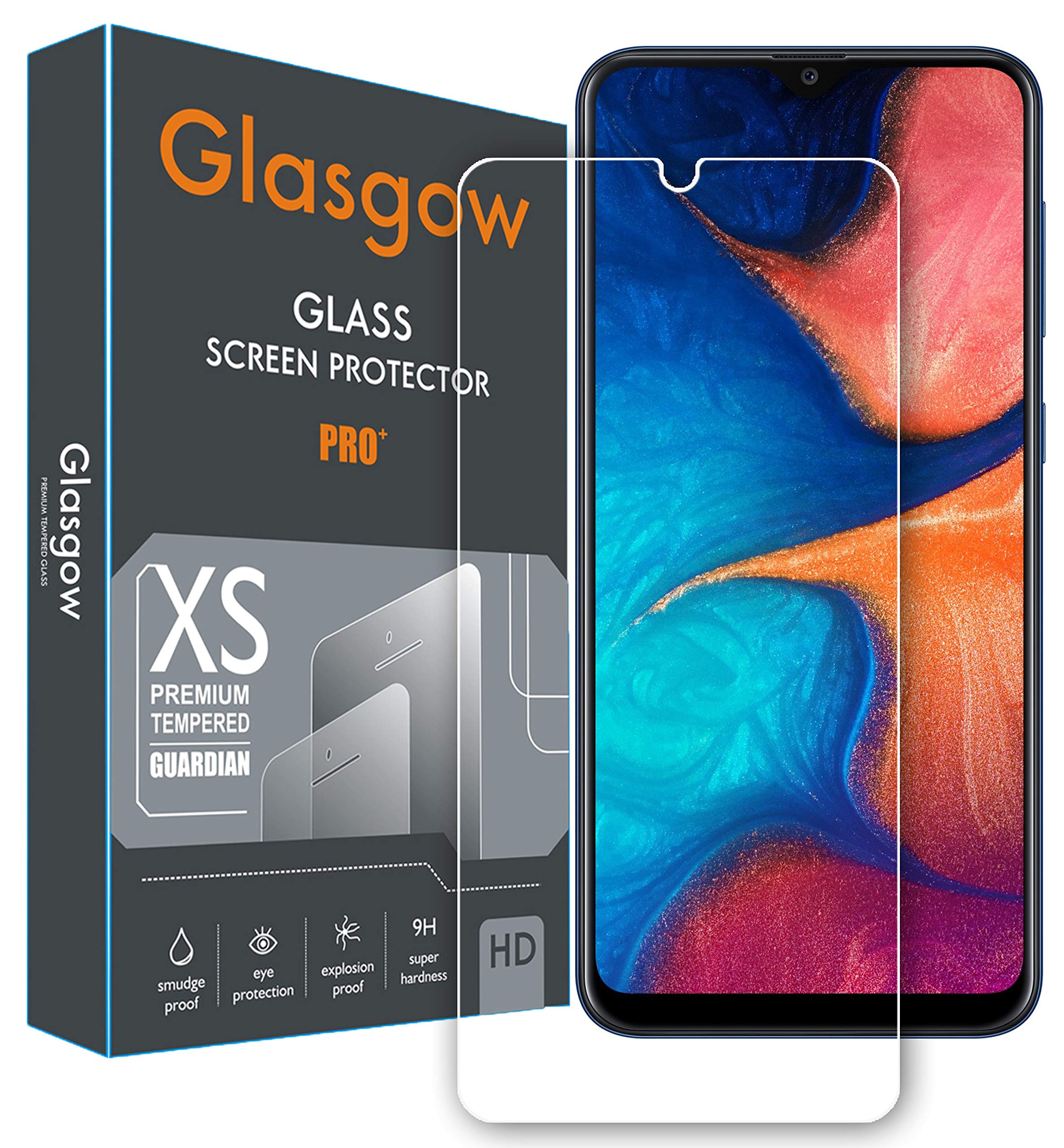 Glasgow Full Protection Tempered Glass for Motorola Moto E6s [Anti-Scratch] [Gorilla] [Free Cleaning Kit Included] (B07Y81VYQV) Amazon Price History, Amazon Price Tracker