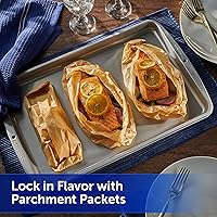 Vista 5 de Reynolds Kitchens - Rollo de papel encerado sin blanquear, papel encerado antiadherente para cocinar y hornear, apto para horno hasta 425 grados