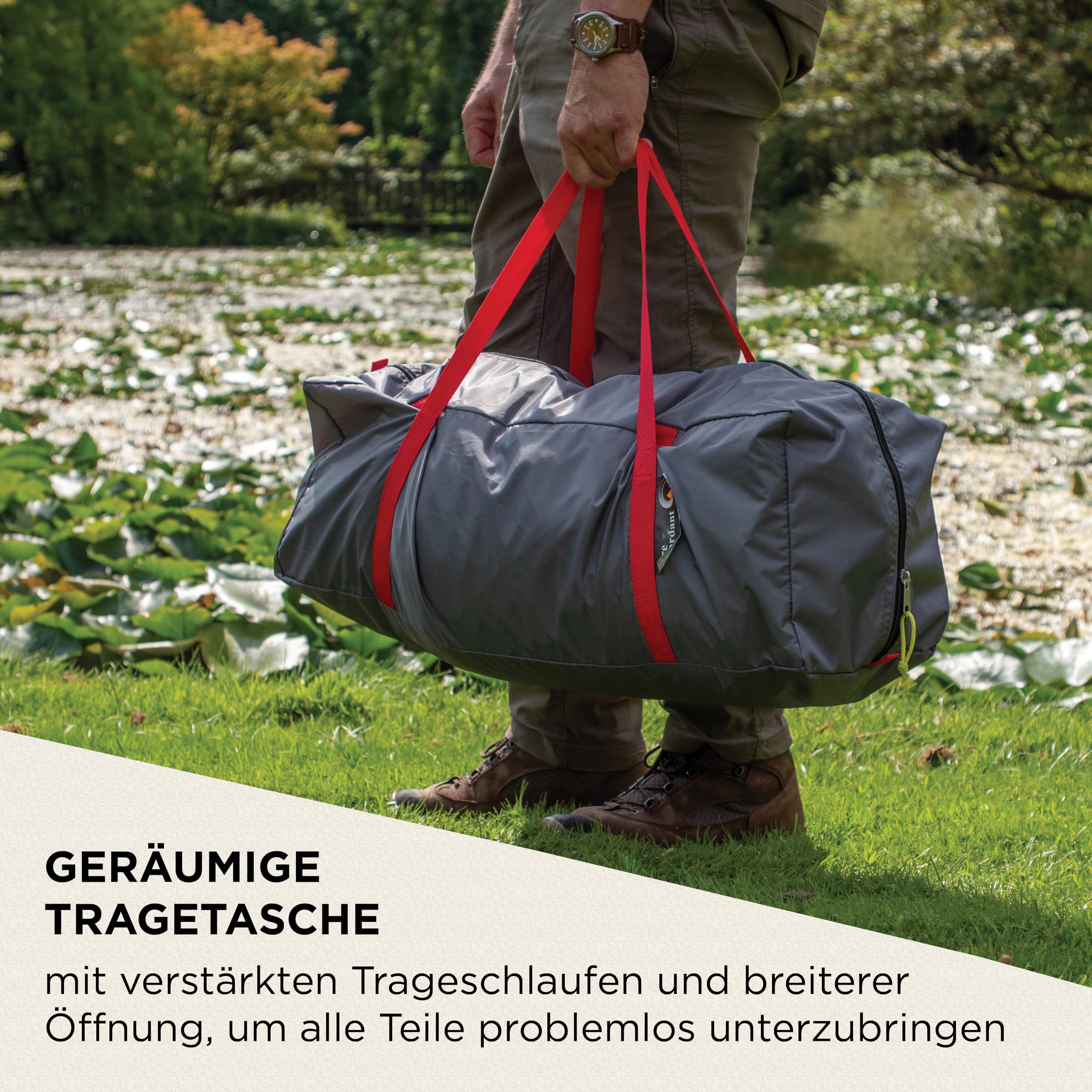 Coleman Zelt Cortes mit achteckiger Grundfläche