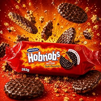 McVitie's Hobnob's The Oaty One Dark Chocolate 262g