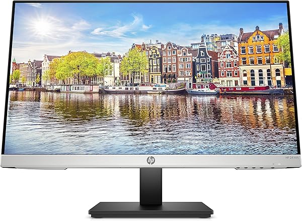 HP 24mh FHD Monitor - 23.8-Inch IPS Display with Height/Tilt Adjustment and Built-in Speakers