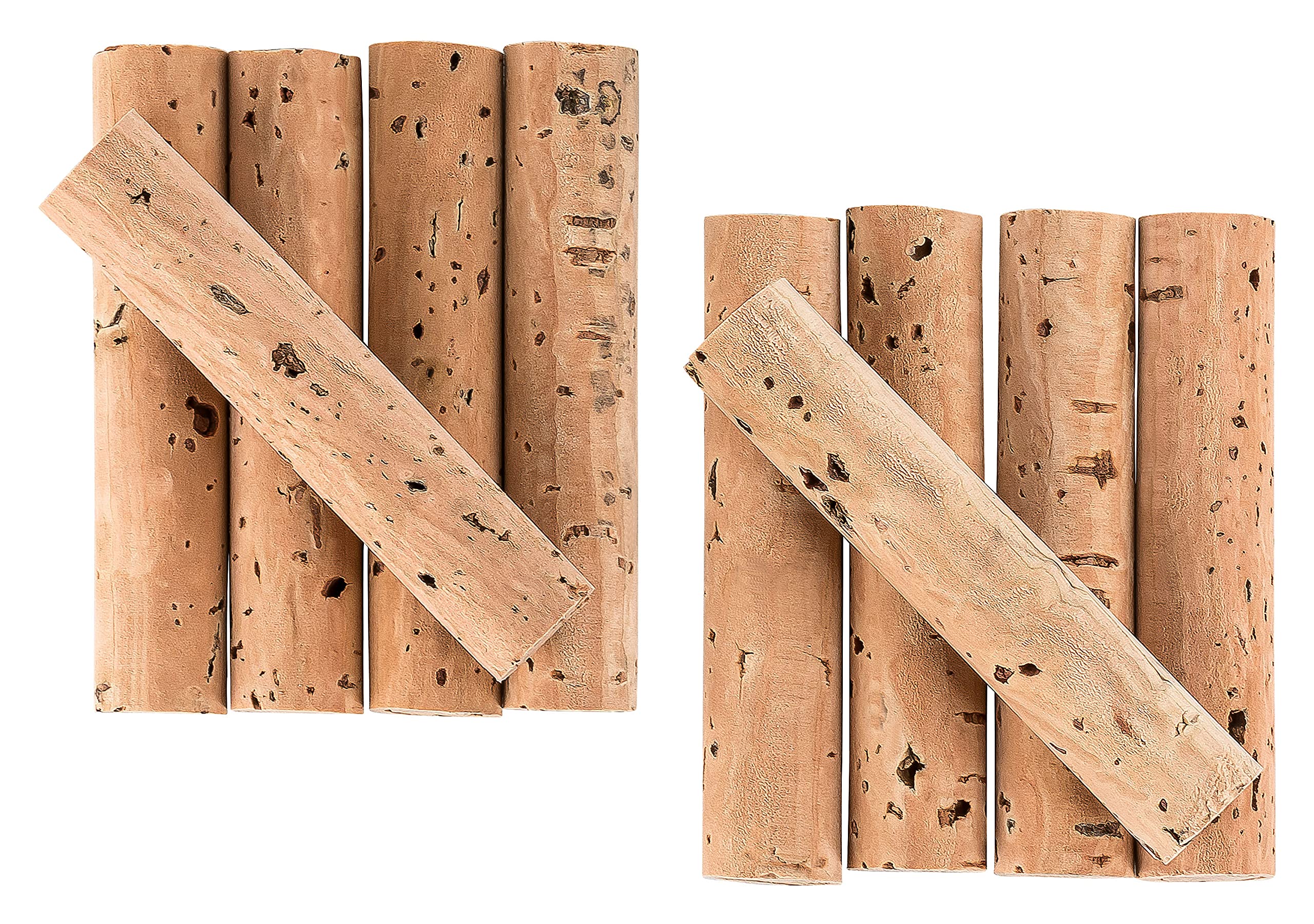 Kork Sticks Set Mit Bohrer Für Angelsport – 10 Stück, 6 Mm Durchmesser, Naturkork Zum Ausbalancieren Von Ködern