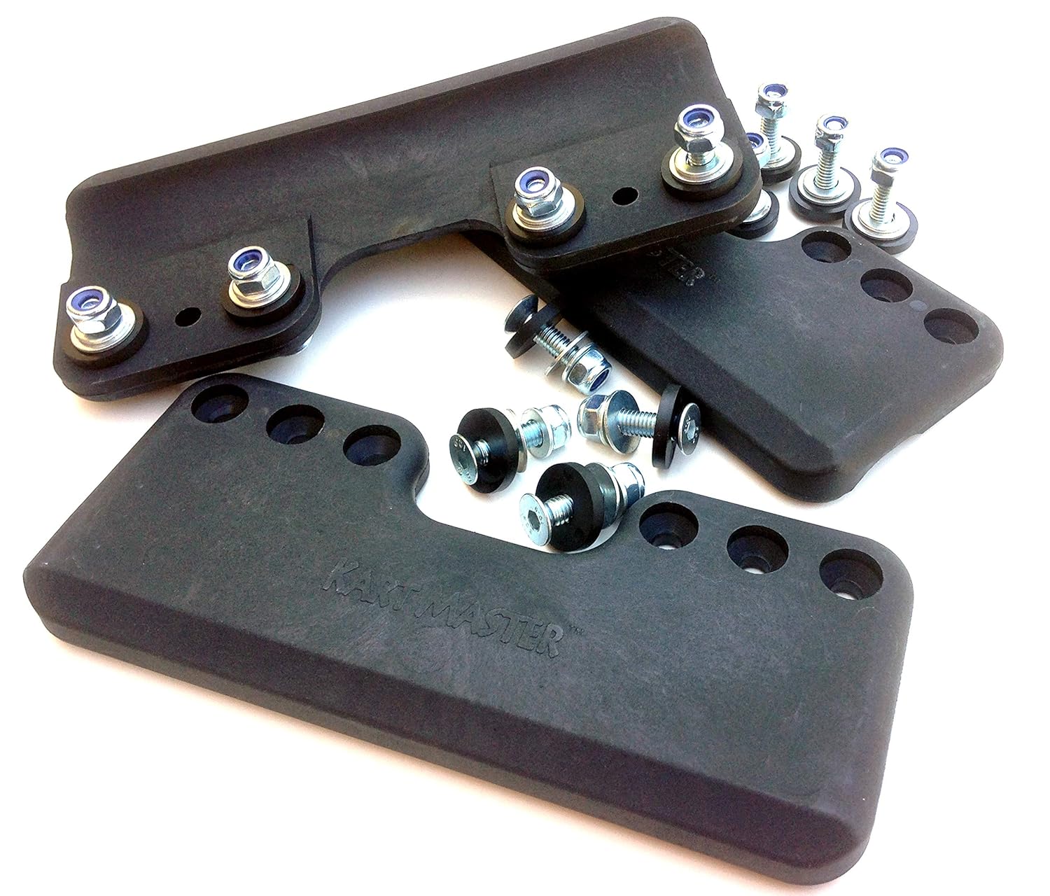 Racing Kart Chassis Protector Plates 3pc Kit Kerb Rider Kart Master Racing go cart