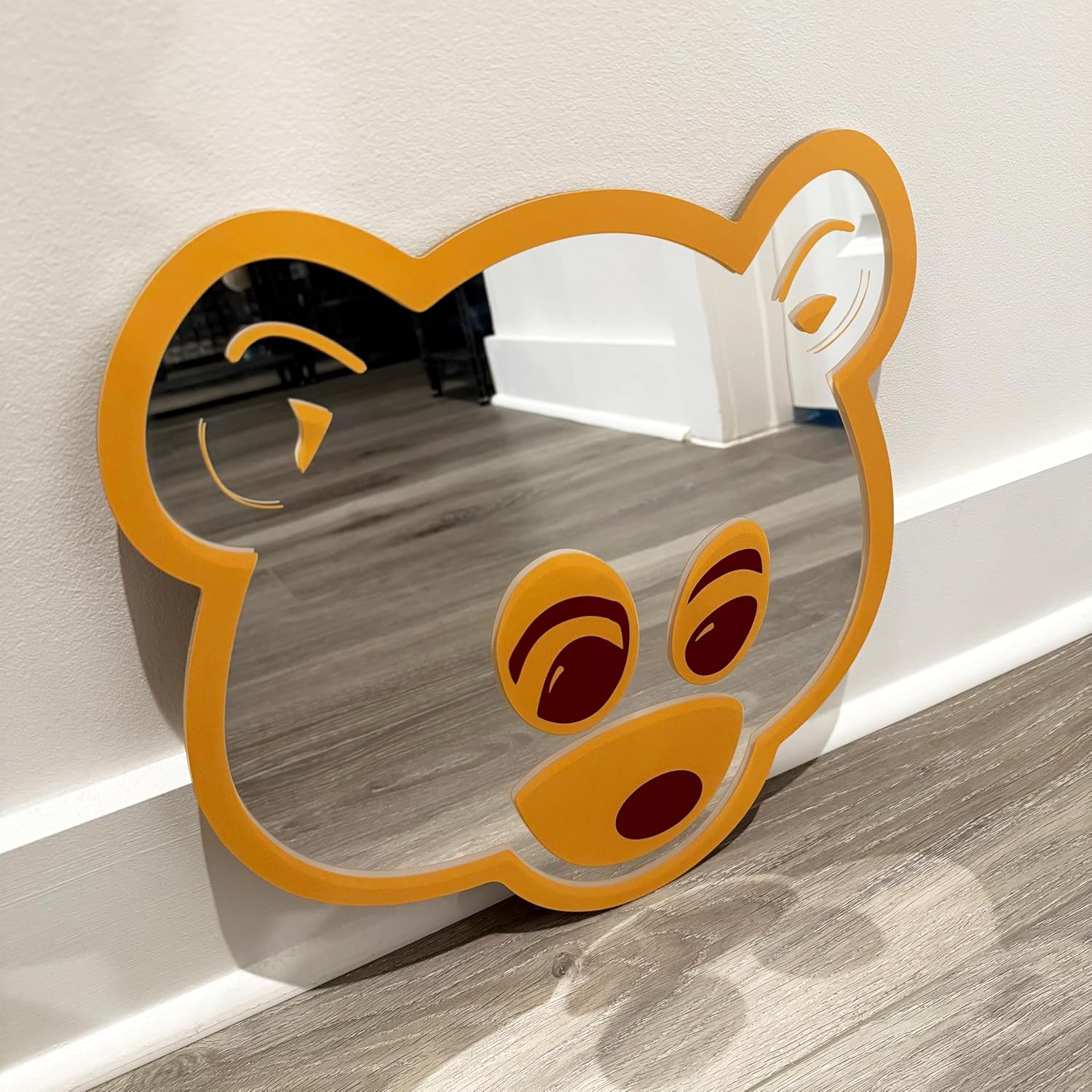 College Dropout Bear Mirror