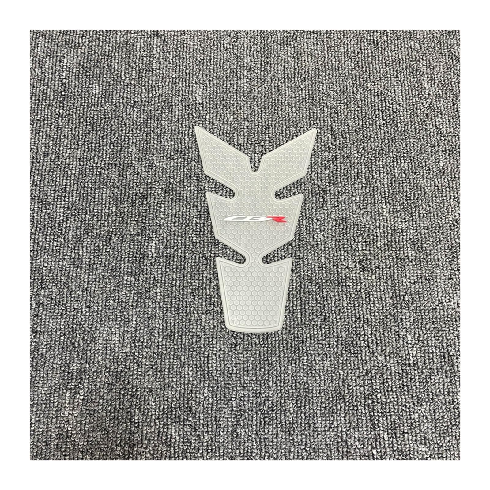 for CBR650R CB650R 2019-2023 Side Fuel Tank Pad Tank Pads Stickers Decal Gas Knee Grip Traction Pad Tankpad(1 White)