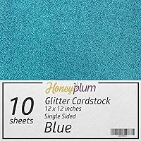 Vista 11 de Cartulina rosa con purpurina, 10 hojas de papel con purpurina de alta calidad, papel pesado de construcción brillante de 12 x 12 pulgadas