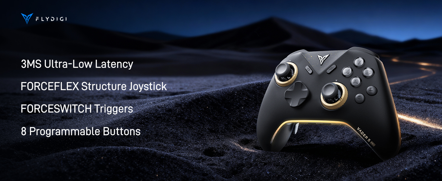 Amazon.com: FLYDIGI Vader 5 Pro PC Controller, 3ms Low Latency