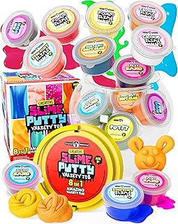 Original Stationery Creative Slime Putty Variety Tub, Ultimate Premade Slime Kit with Cloud Slime, Fluffy Slime, Kids Clay, Putty for Kids and More