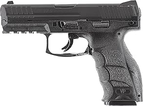 Heckler & Koch Airsoft Pistol VP9, Spring Pressure Weapon with 0.5 Joules, Includes 100 x 6 mm BB Soft-Air Balls, Heavy Duty Design with Metal Sledge