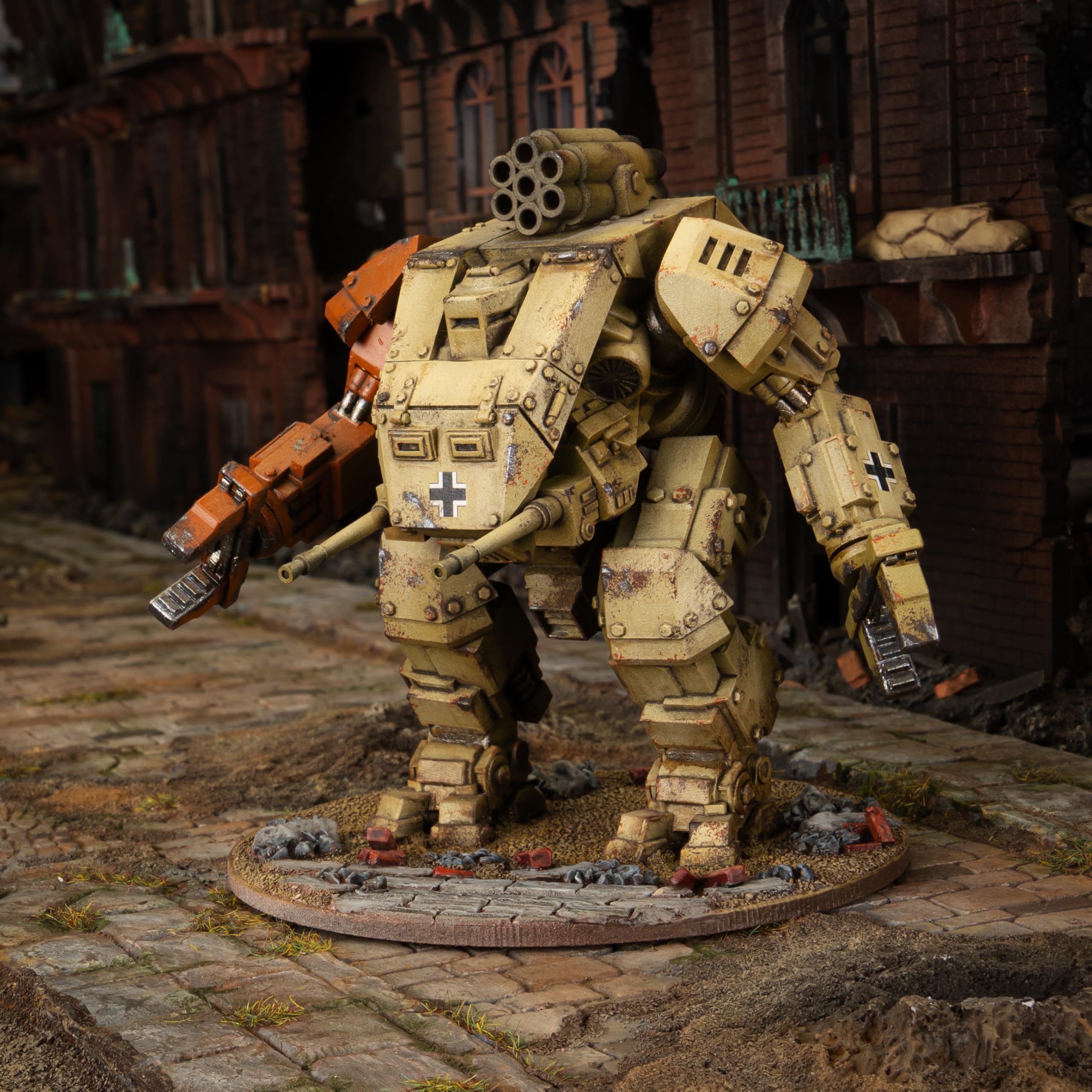 Warlord Games Heuschrecke (Locust) Medium Panzermech - Axis Miniature for Konflikt 47 Highly Detailed 28mm Scale Miniatures - Image 2