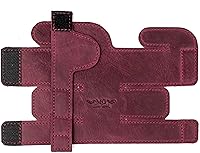 Vista 13 de Protector de válvula de trompeta XL Protección de cuero genuino Cubierta de válvula de trompeta Envoltura de válvula (negro)