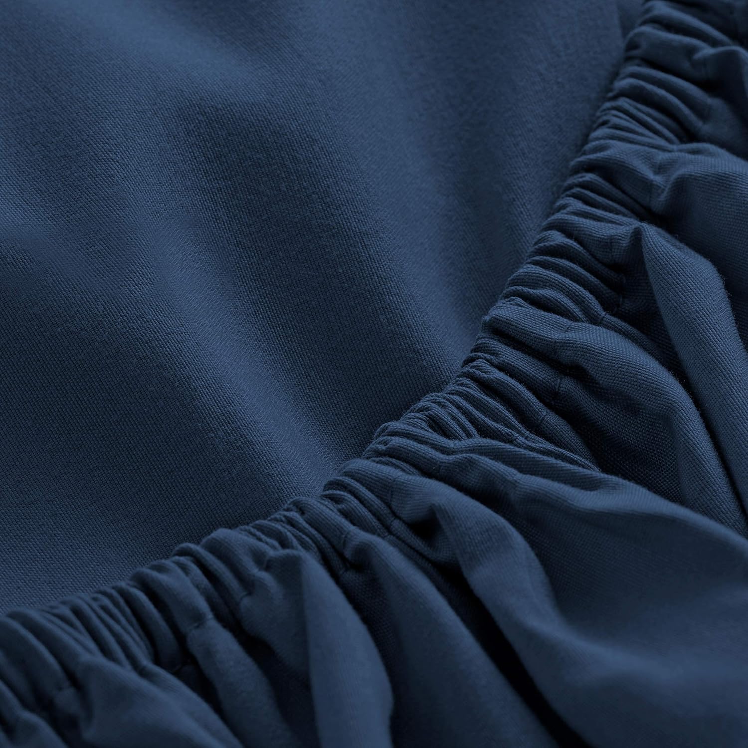 Bare Home 2-Pack Fitted Bottom Sheets Twin Extra Long - Premium 1800 Ultra-Soft Microfiber - Deep Pocket (Twin XL, Dark Blue) : Home & Kitchen