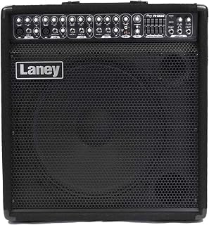 Audiohub AH300 Multi-Instrument Combo Amp – 300W 5-Channel Amp with 5-Band EQ, Onboard Digital Effects, FX Loop, Kickback Monitor Design, 15” Woofer – Ideal for Full Band Setups & Large Gigs