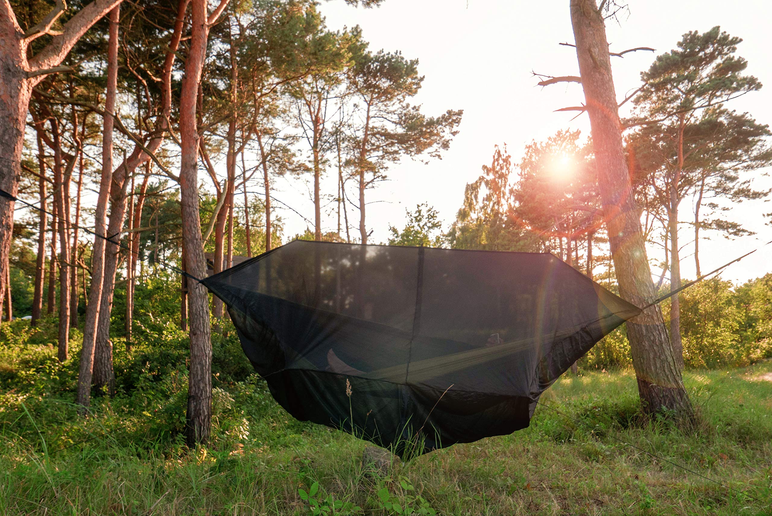 LA SIESTA - BugNet Black - 360 Moskitonetz
