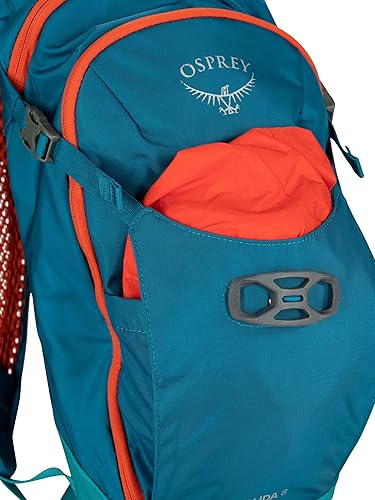 Miniatura 10 de Osprey Salida 8L Mochila de ciclismo para mujer con depósito hidráulico, color gris Space Travel