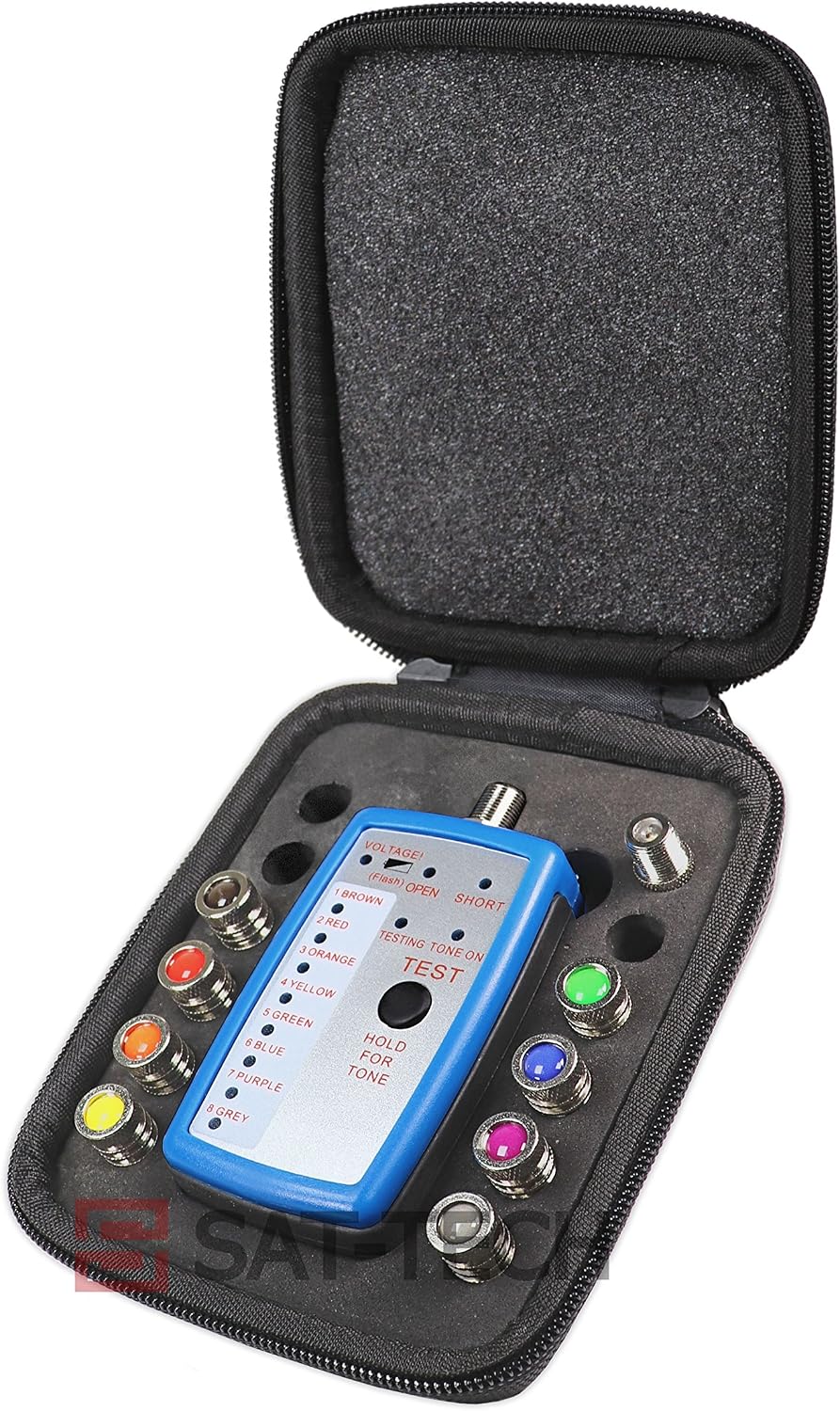RUIYUXIN USB Advantage 8 Way Coax Cable Mapper Toner Tracker