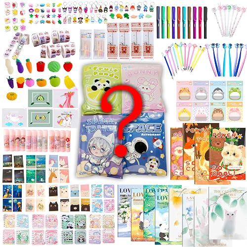 Stationery Blind Bag, Back to School Gifts for Kids, Surprise Blind Box Gifts for Christmas, Birthday, Children's Day, New Year, End of Year Student, Classroom Rewards Prizes