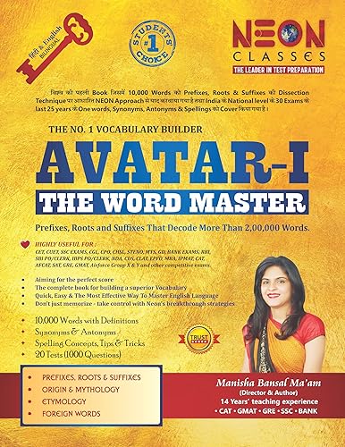 Root Words AVATAR : The Word Master Prefixes, Roots &amp; Suffixes by Manisha Bansal Ma'am
