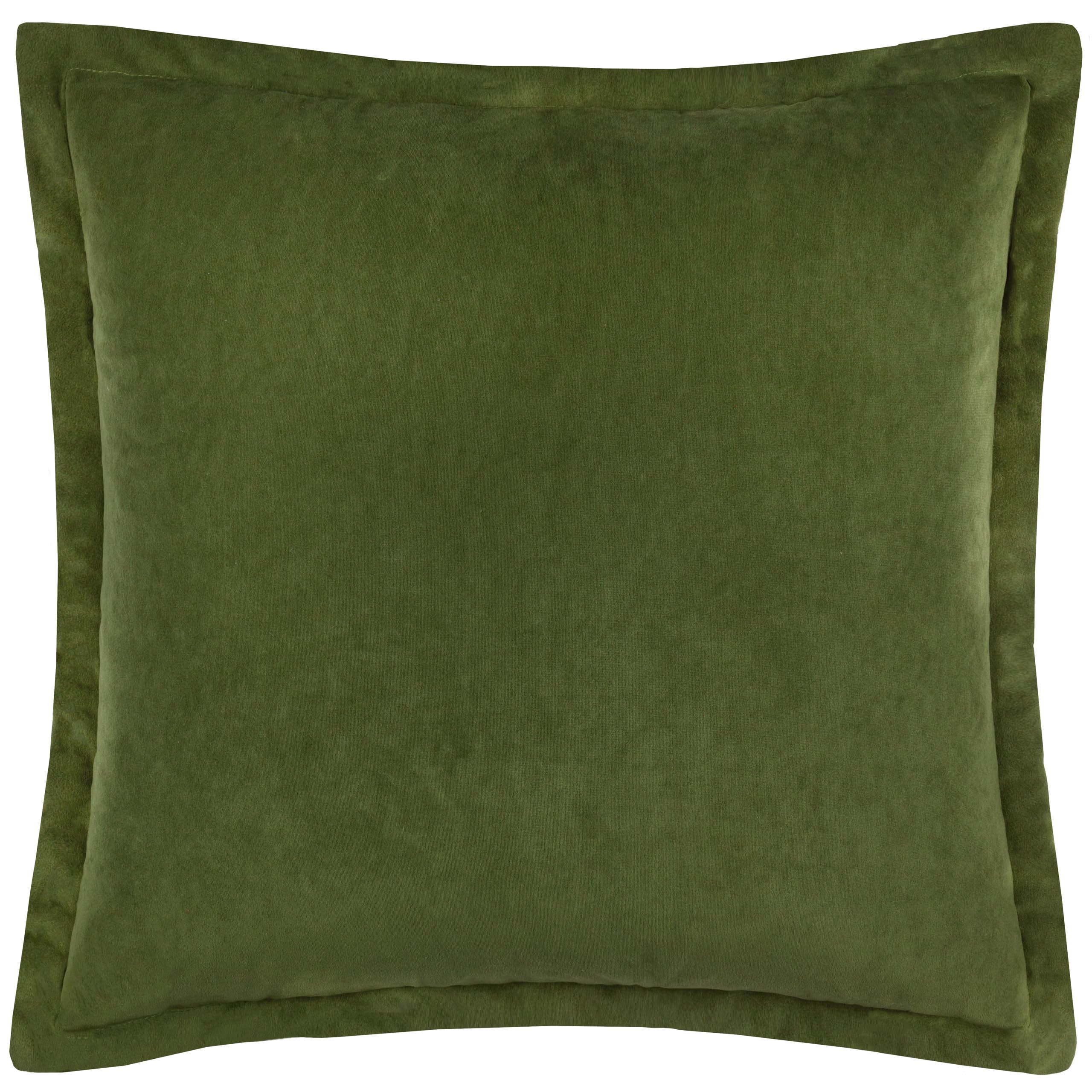 Yard Merton Velvet Cushion Cover - Olive Oil - 55x55cm