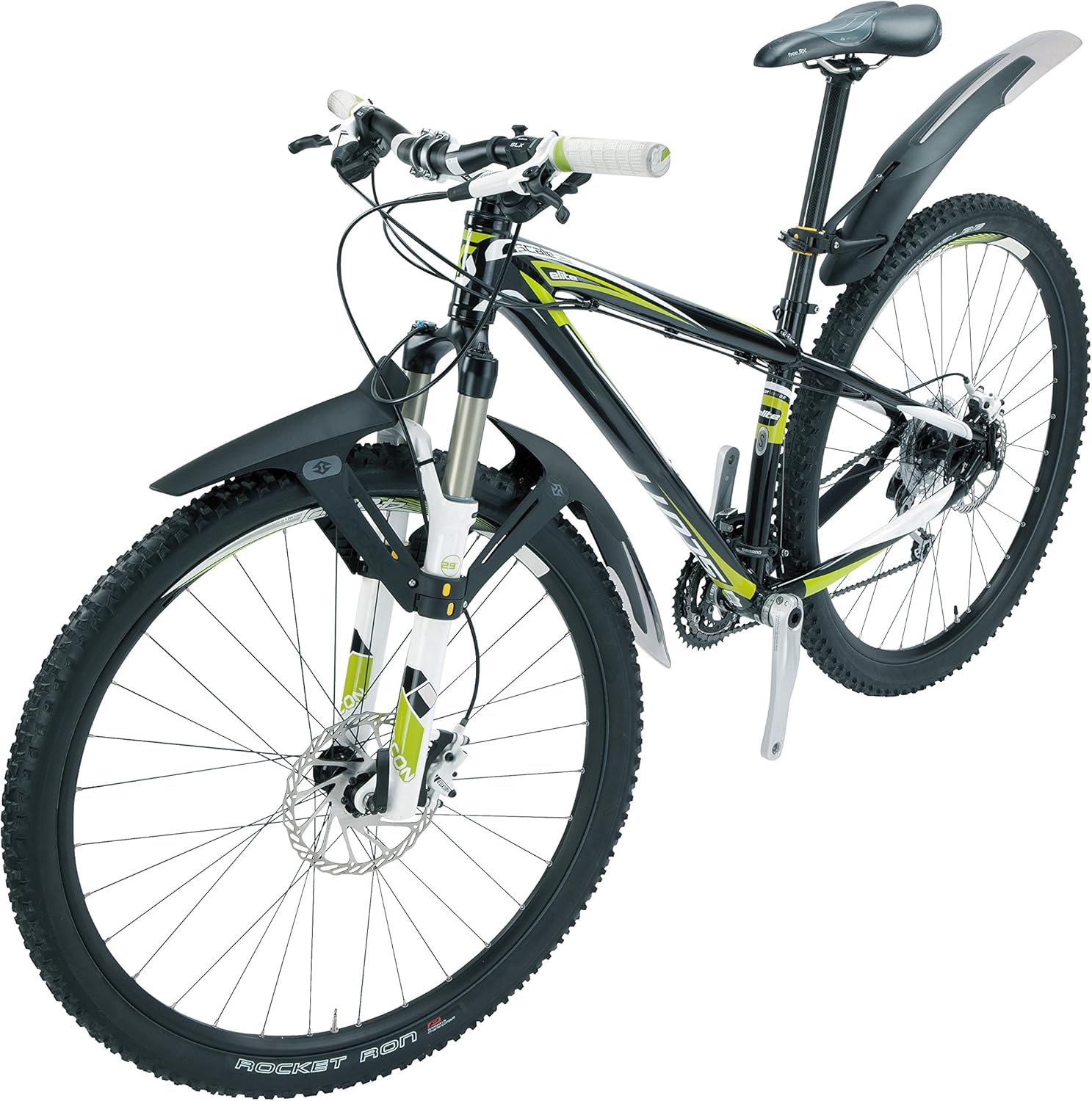 Bicycle with Topeak DeFender XC1 and XC11 Fenders Installed