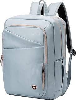 Design Women Laptop Backpack For Women With Apple Find My network,College Bookbags With USB Charging Port，Large Capacity Computer Backpacks For Work Business