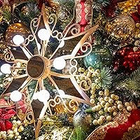 Vista 7 de Emopeak - 24 mini bolas para árbol de Navidad, irrompibles, bolas colgantes para decoración de fiestas, bodas y festividades, de 1.2 pulgadas