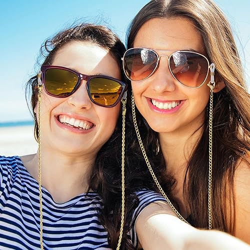 Miniatura 4 de Correa de gafas. Cadenas para gafas de lectura para mujeres y hombres. Joyería, accesorio para gafas