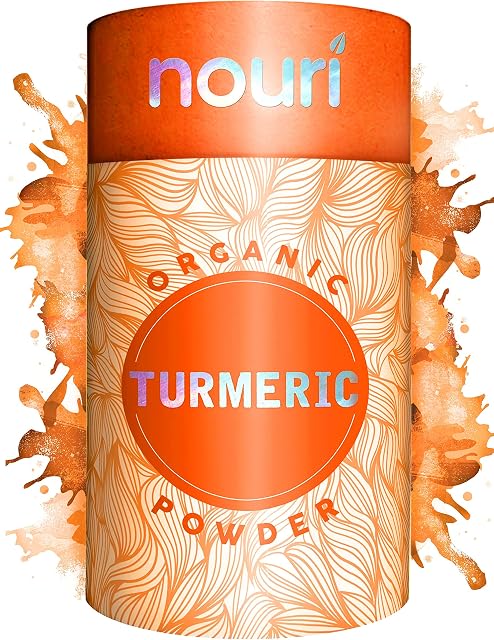 Nouri, Organic Non-GMO Turmeric Curcumin, Rich in Antioxidants, 1kg Powder