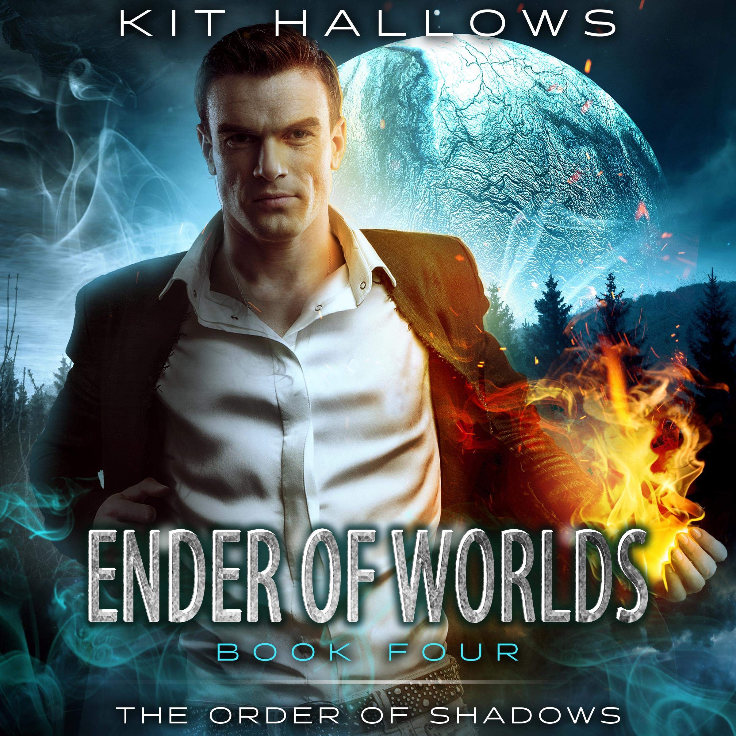 Cover art for Ender of Worlds: A Morgan Rook Supernatural Thriller