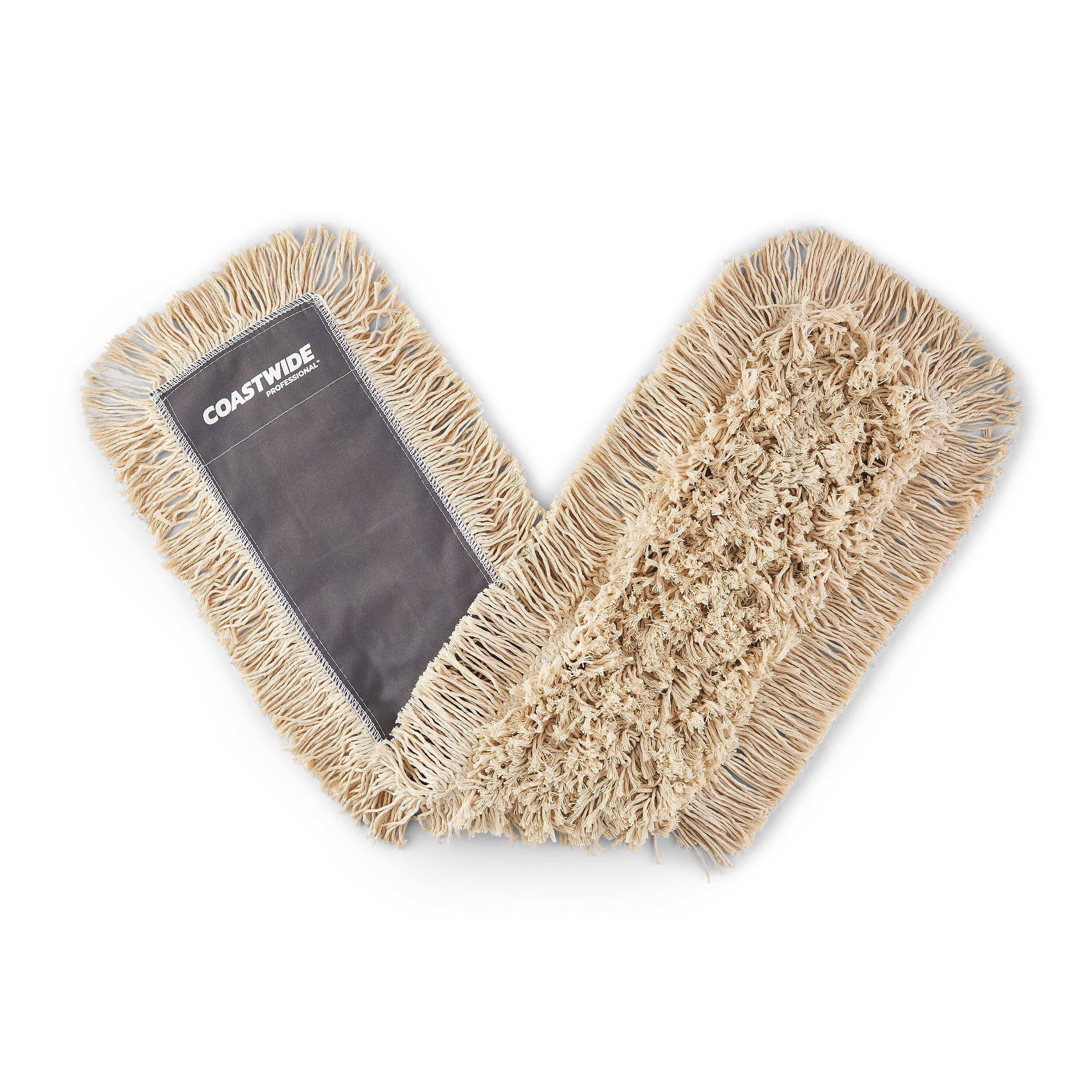 Coastwide Professional Cut-End Cotton Dust Mop Head, 36" x 5", White