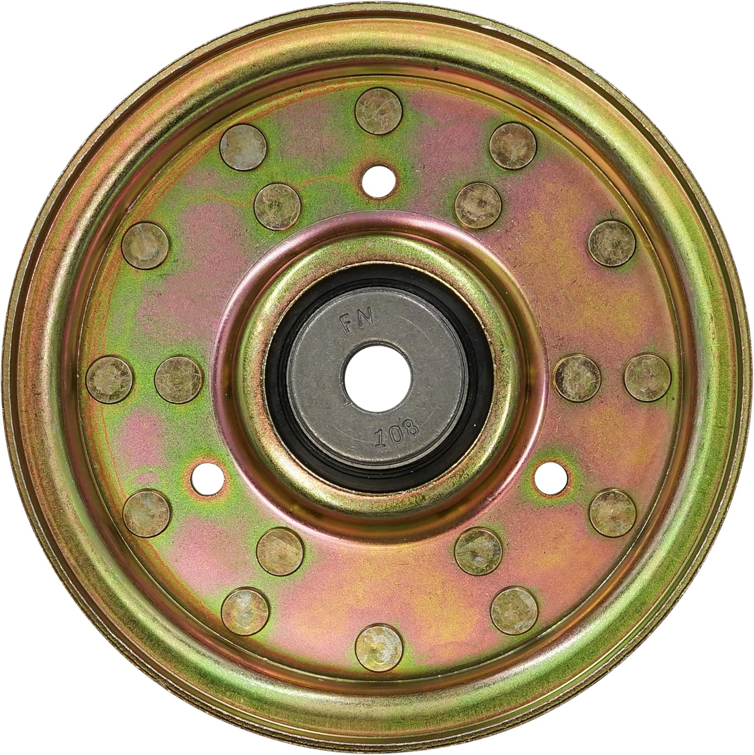 Caltric Deck Idler Pulley Compatible with John Deere Z810A Z820A Z830A Z840A Z850A Z860A Z910A Z970A Z915B Z915E Z920M Z920R Z930R Z930M Z950M Z950R