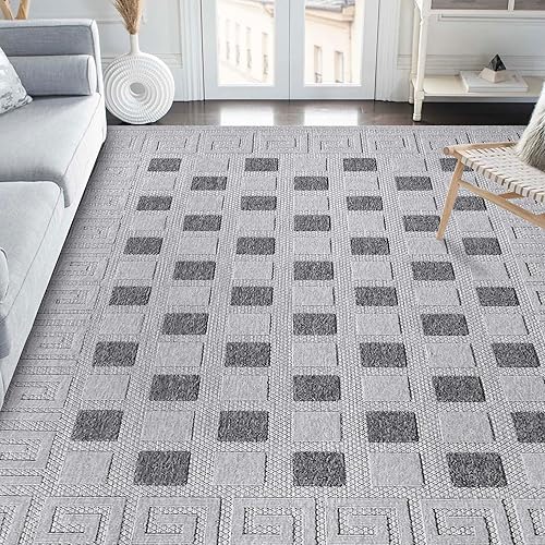 Miniatura 2 de SUPERIOR Alfombra grande para interiores y exteriores, perfecta para patio, dormitorio, cocina, sala de estar, entrada, sala de juegos, guardería,