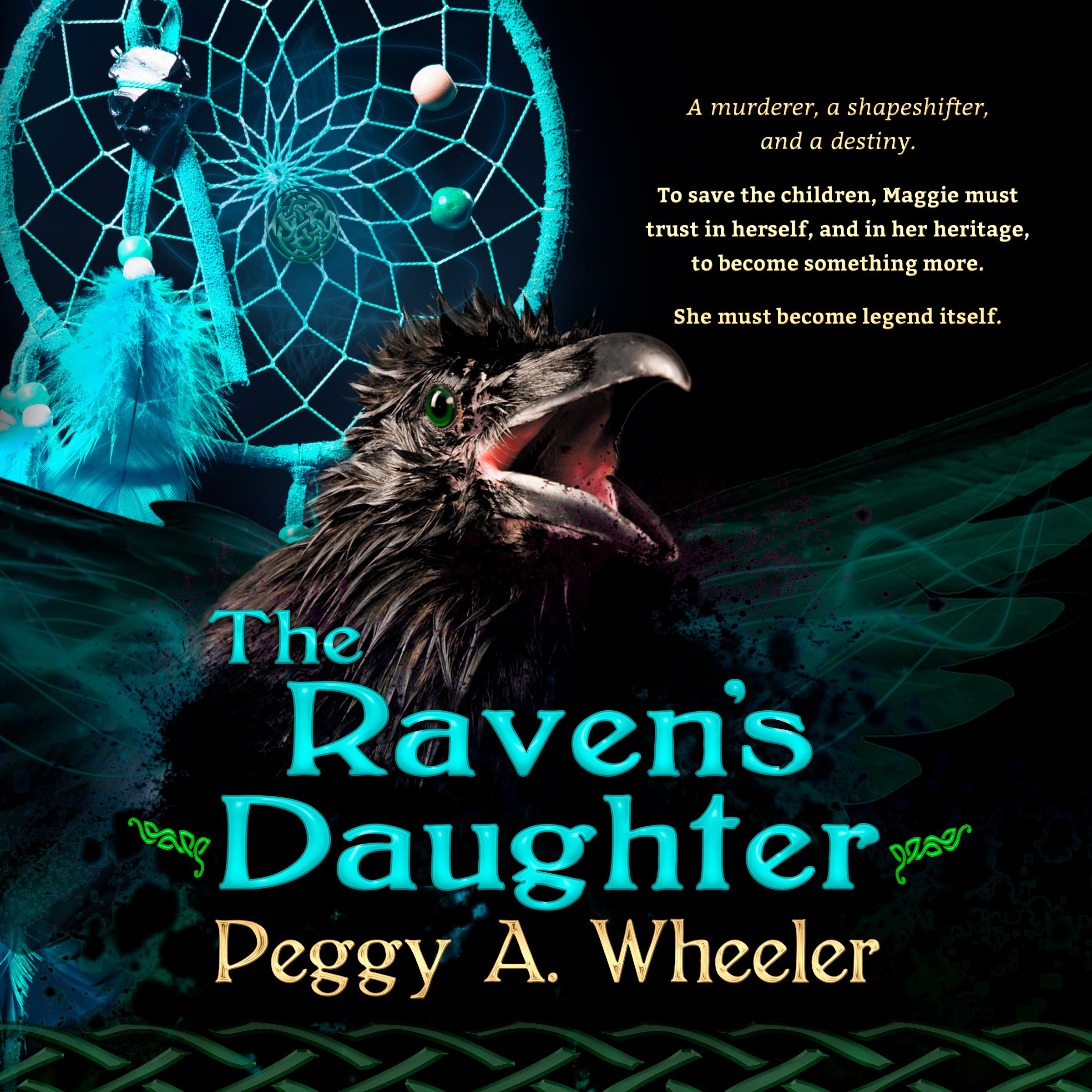 Cover art for The Raven's Daughter