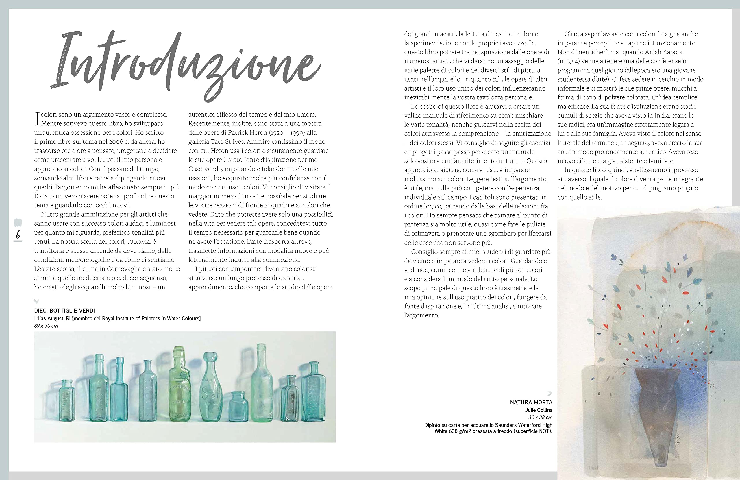 Manuale pratico dei colori nell'acquerello per creazioni artistiche. Ediz. a colori