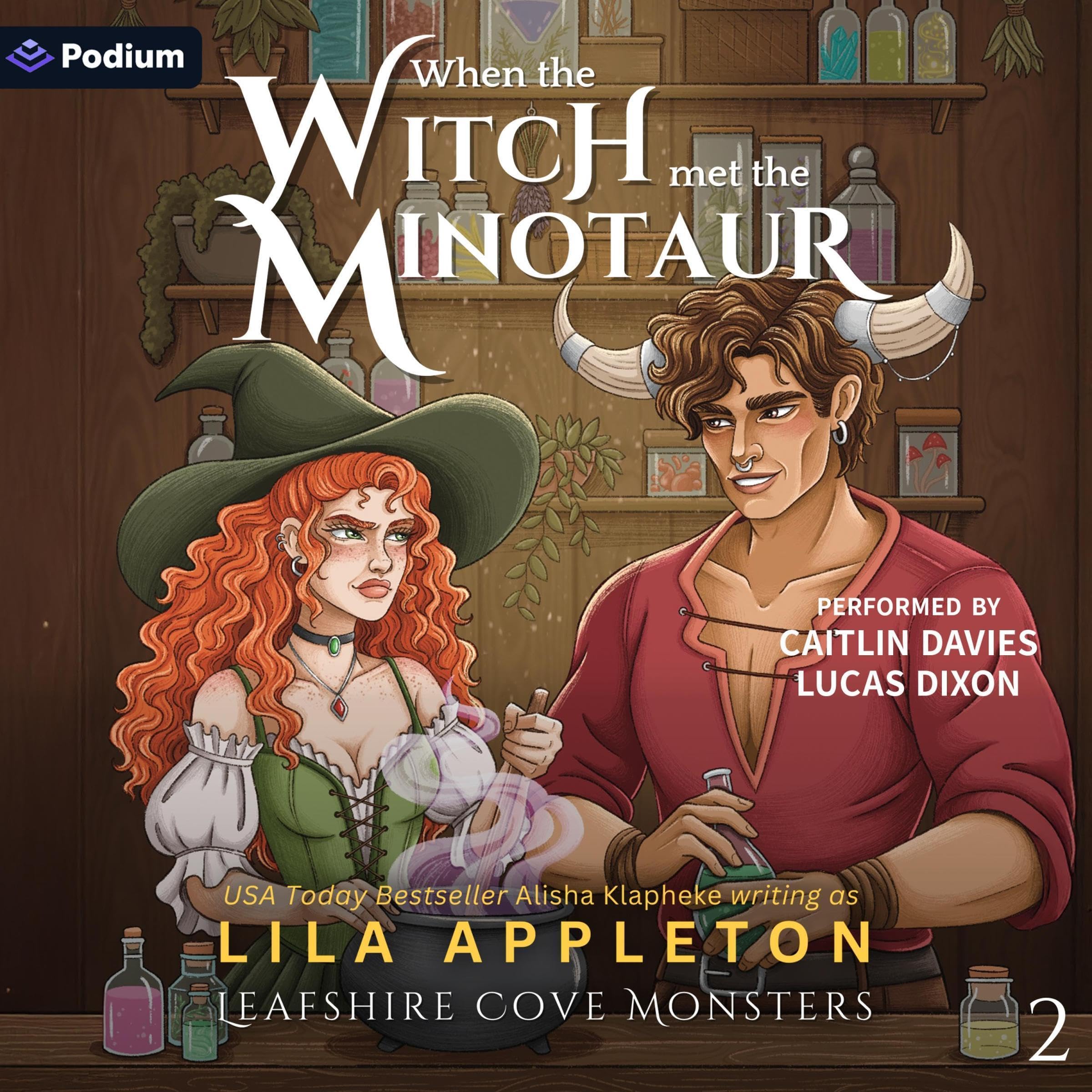 Cover art for When the Witch Met the Minotaur