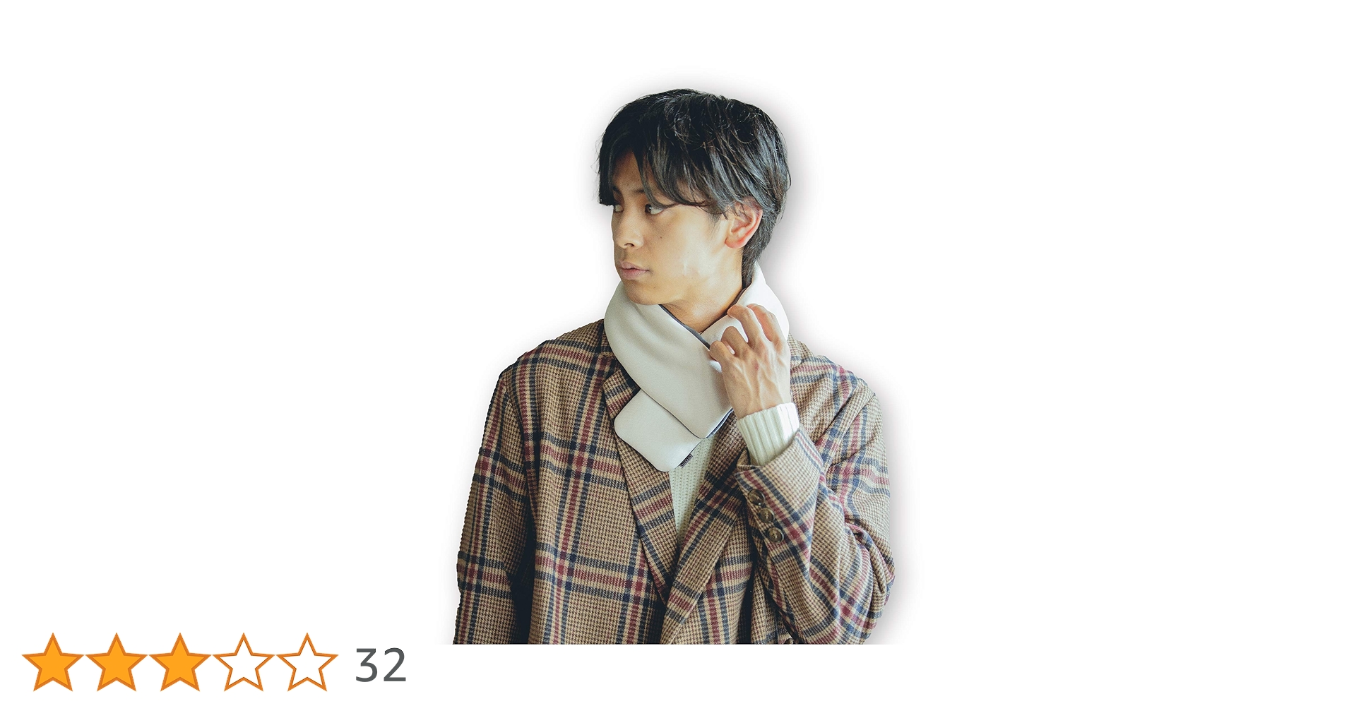 Amazon.co.jp: ドウシシャ ウェアラブルヒーター マフラー 充電式 USB