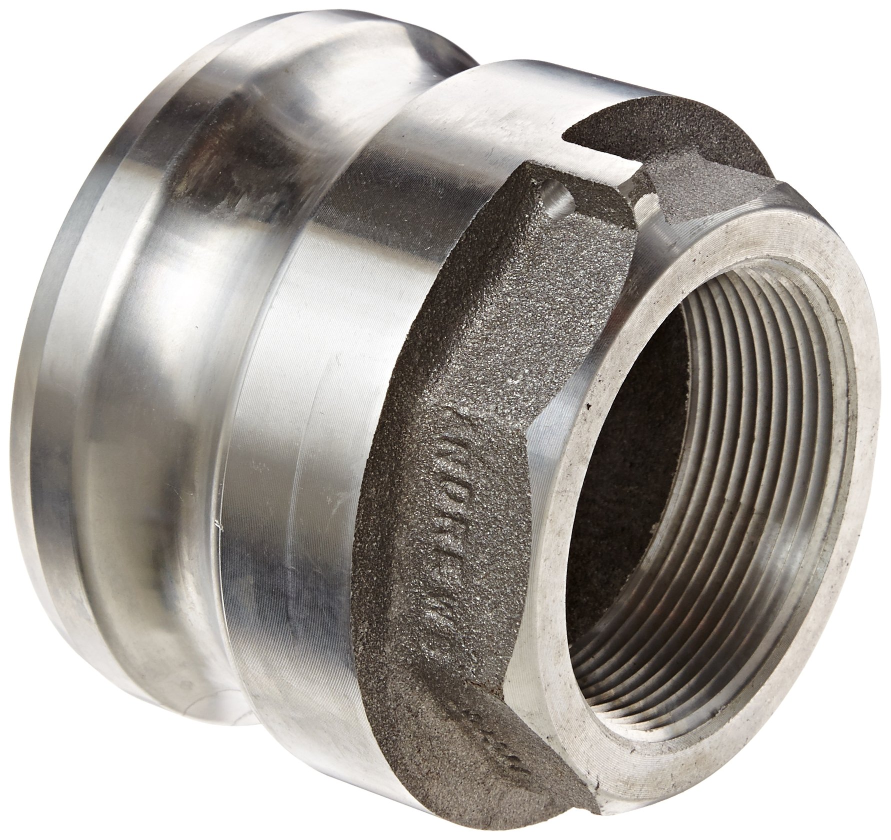 Dixon Valve 3020-A-AL Aluminum 356T6 Type A Cam and Groove Fitting, Reducing Coupler, 3