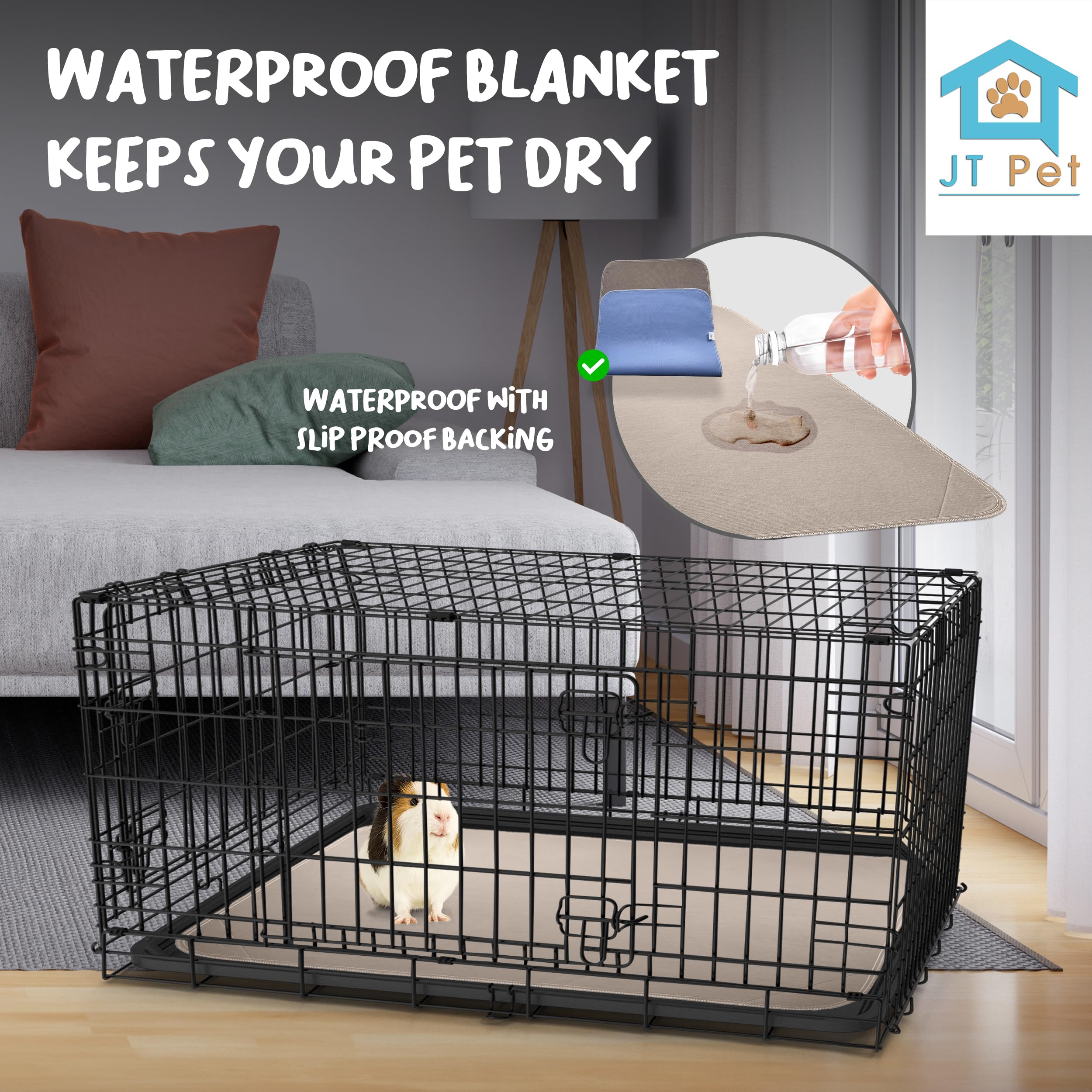 モルモット フリースケージライナー 青