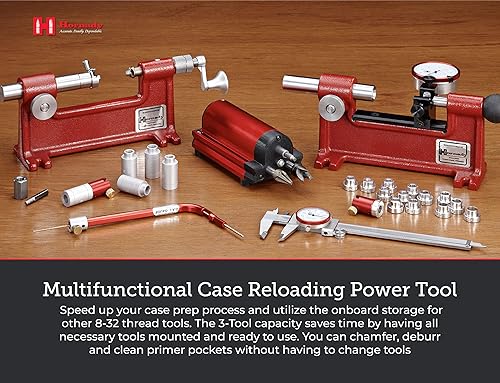 Vista 6 de Hornady Herramienta de carga de preparación de casos: haz un trabajo rápido de recargar tareas de recarga de equipos que te ahorran tiempo