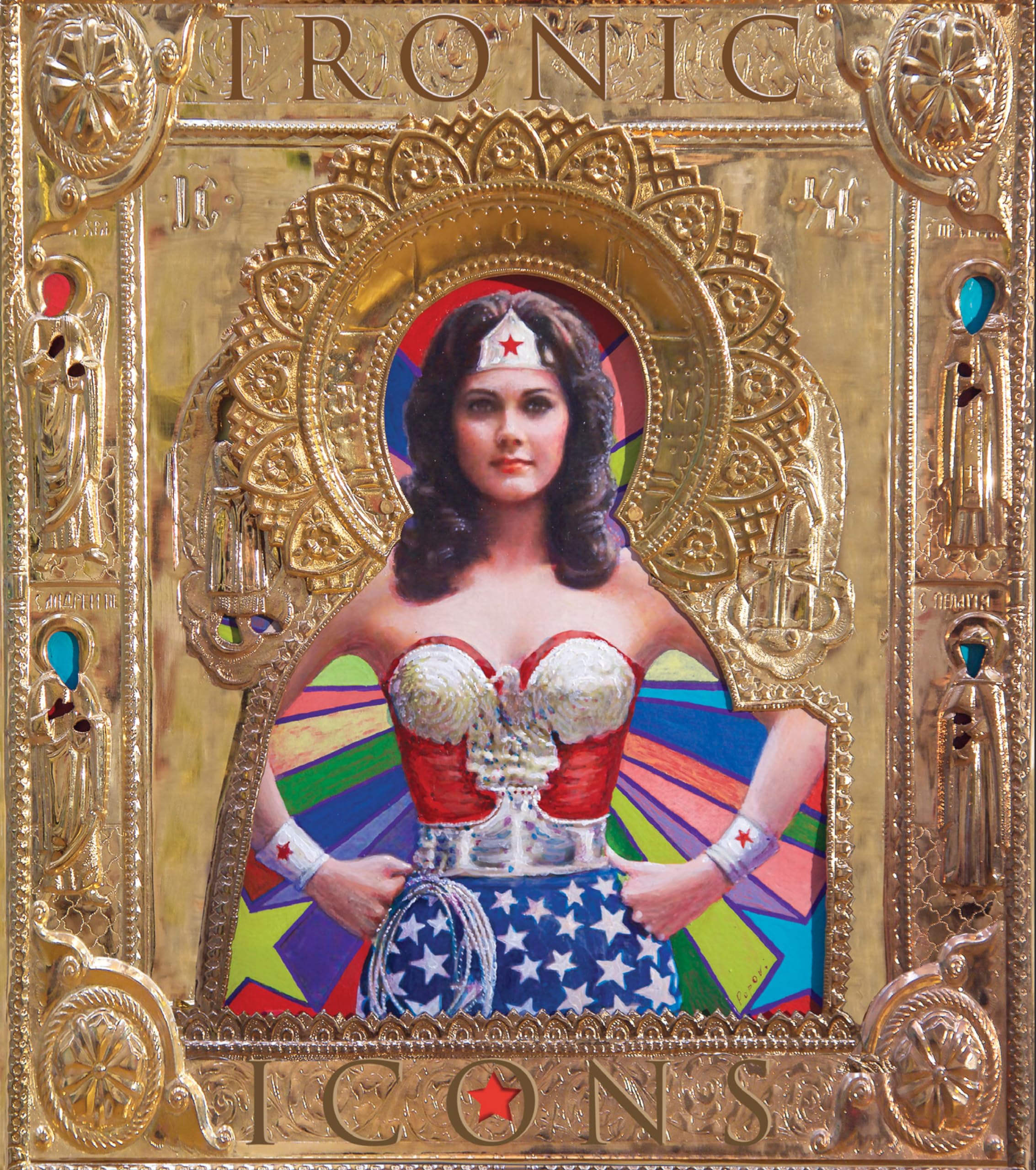 Ironic Icons affiche design et moderne pour decoration interieure salon