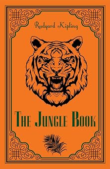 The Jungle Book Rudyard Kipling Classic Novel, Adventure with Mowgli, Jungles of India, Journey of Self Discovery, Ribbon Page Marker, Perfect for Gifting