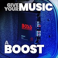 Vista 5 de BOSS Audio Systems R1004 Riot Series Amplificador de 4 canales de audio para automóvil - Clase A/B, 400 de alta salida, 2-8 ohmios estables