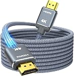 HDMI Cable 0.5meter, 4K HDMI Lead-Snowkids 18Gbps HDMI 2.0 Cable 4K@60Hz, 3D Support, Ethernet Function, Video 4K UHD 2160p, HD 1080p, 3D - (for Fire TV, PS-3/4, for Netfilx)