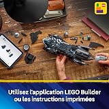 LEGO DC Batman Batmobile Batman Forever - Jouet Voiture de Super-Héros avec Minifigurine - Cockpit Ouvrant & Intérieur Détaillé - Cadeau pour Garçon ou Ado dès 12 Ans & Fan Adulte 76304 - 6