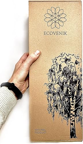 Vista 15 de ECOVENIK 25 piezas – Ramas – 28.7 in, ramitas de abedul natural, paquete de 20-25 tallos, largo para jarrones de suelo, (color marrón natural)