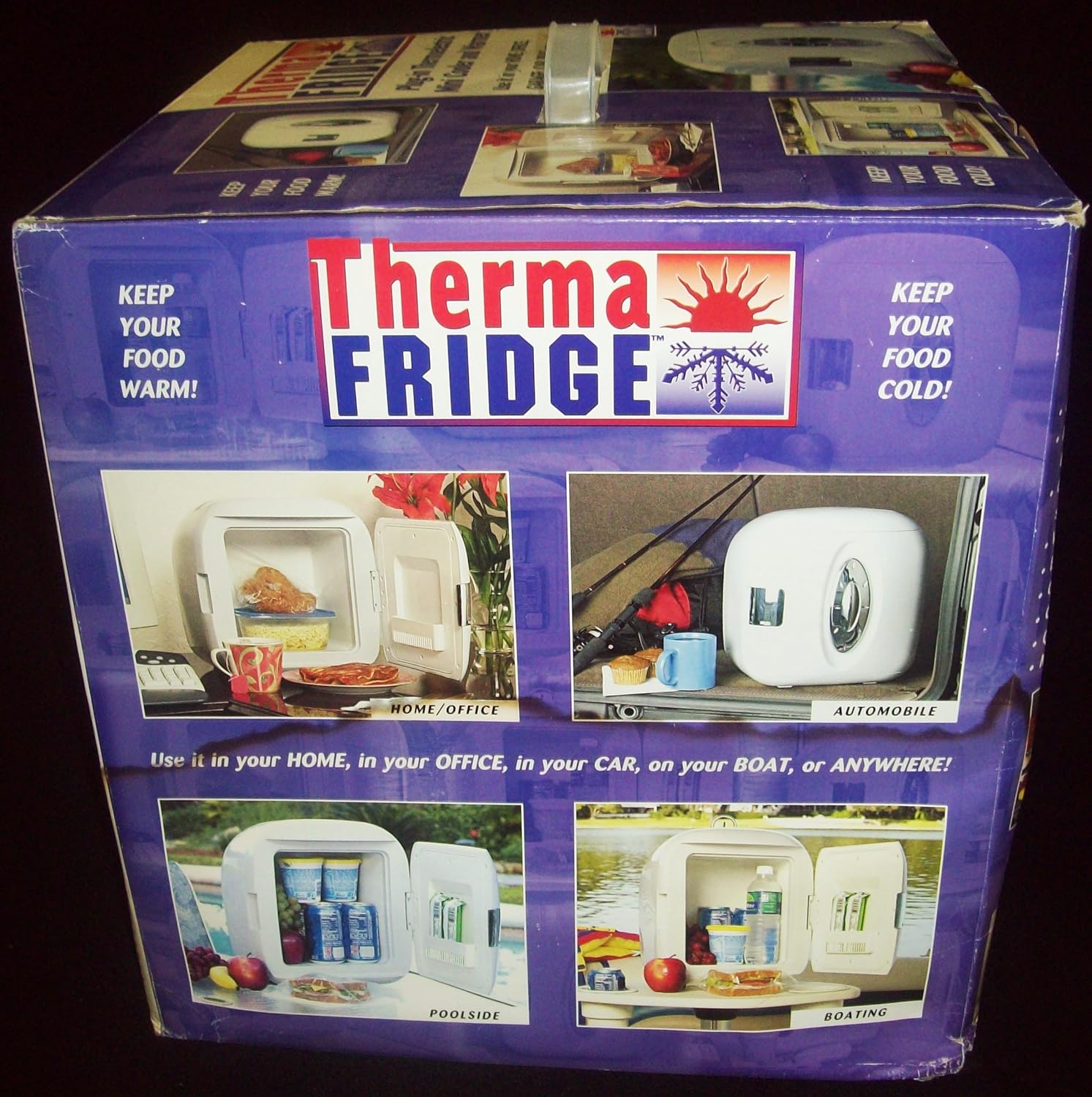 Biagiante ThermaFridge Thermoelectric Hot/Cold Food Storage Appliance, White Home