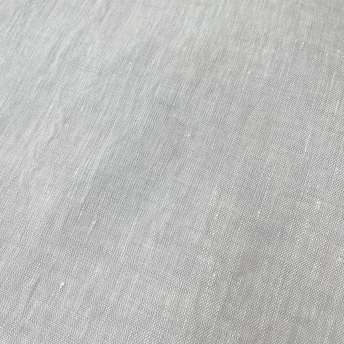 Miniatura 9 de Tela de lino beige suave al tacto, peso medio y transpirable, perfecta y elegante para decoración del hogar, tapicería y proyectos de bricolaje