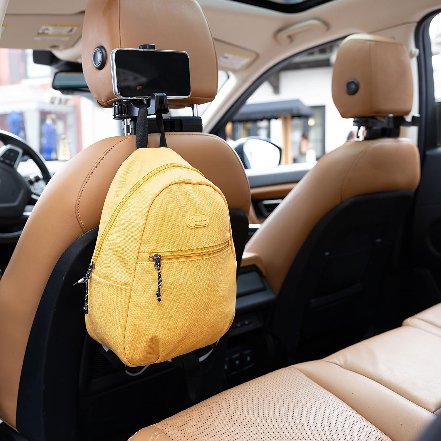 Travelon Headrest hook and Phone Clip